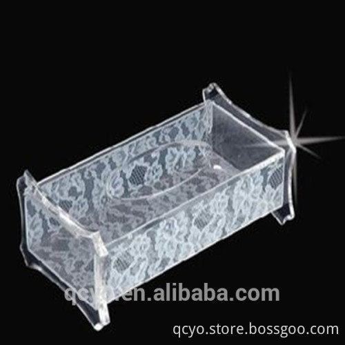 Nice sale clear acrylic napkin holder/tissue holder for sale